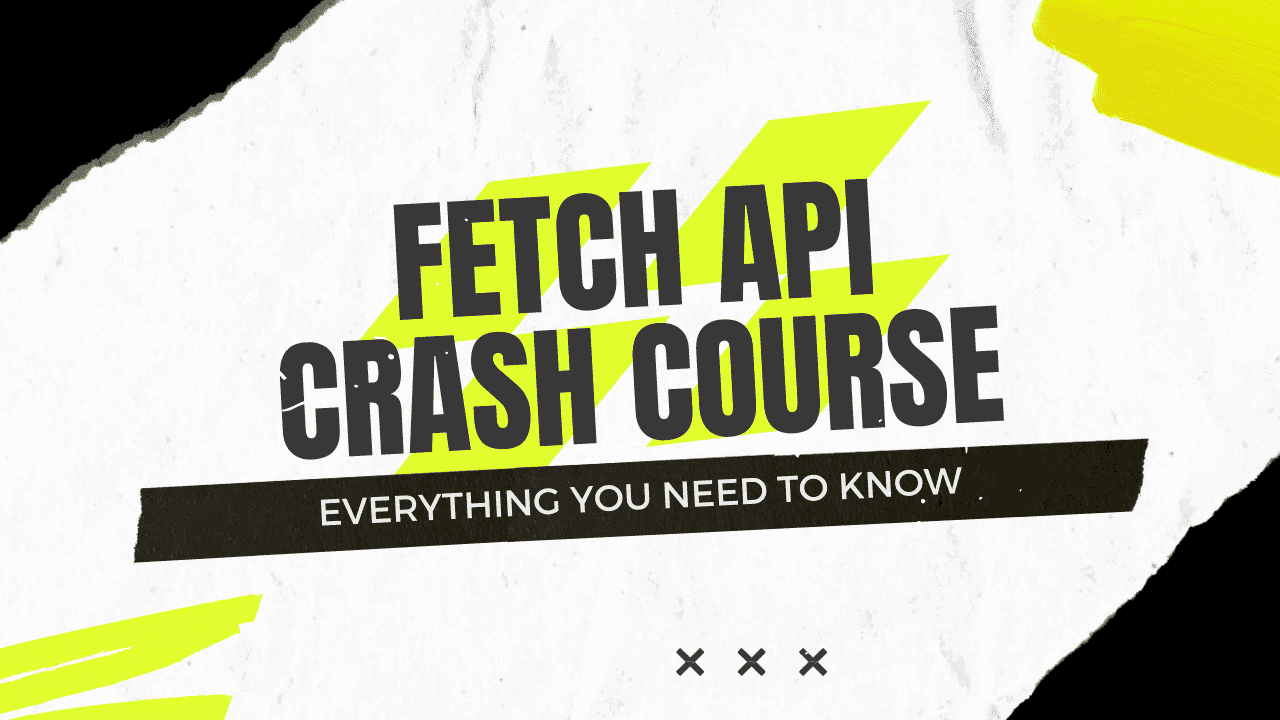 Fetch API crash course in Cules Coding by @thatanjan